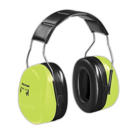 3M Peltor 3M AeroPeltor Twin Cup HighVisiblity Ear Muffs, PR 10093045981721